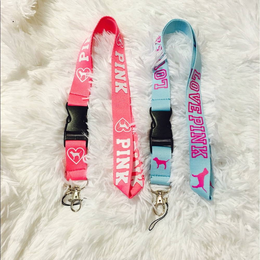 2 LOVE PINK LANYARD!!NEW!!