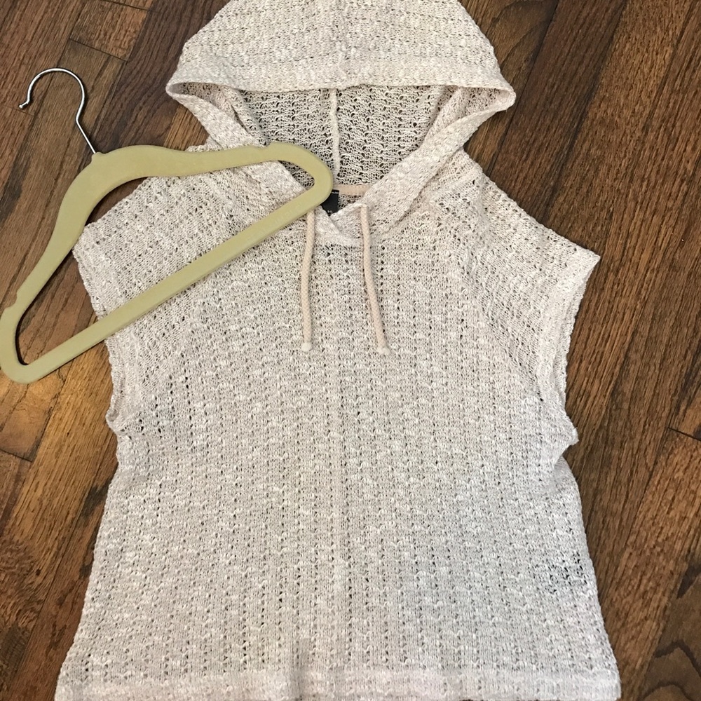 Sheer Hooded Tee