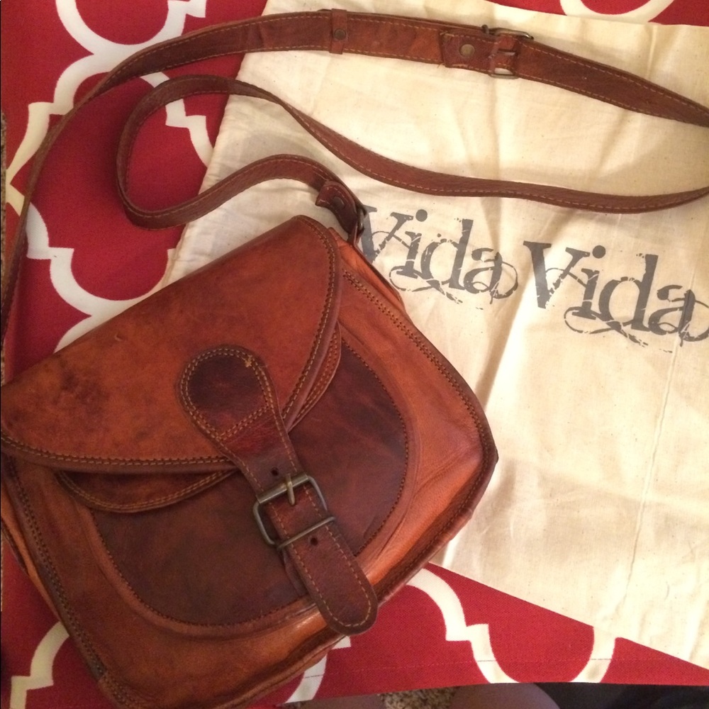 Vintage Style Leather Handbag