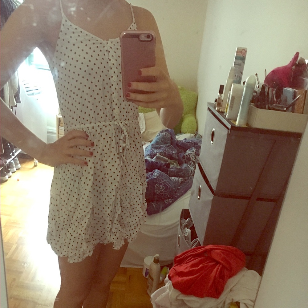 Polka Dot Subdress Urban Outfitters