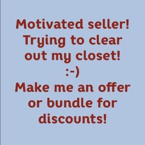Motivate to Sell!!