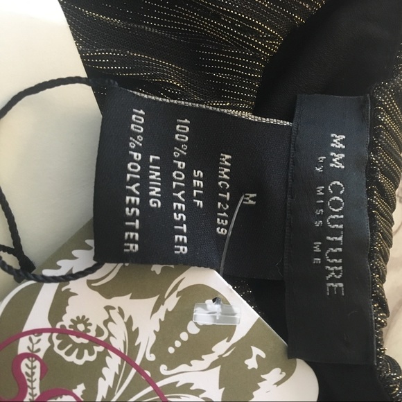 ✨NWT✨ MM Couture Shimmer Top - Picture 4 of 5