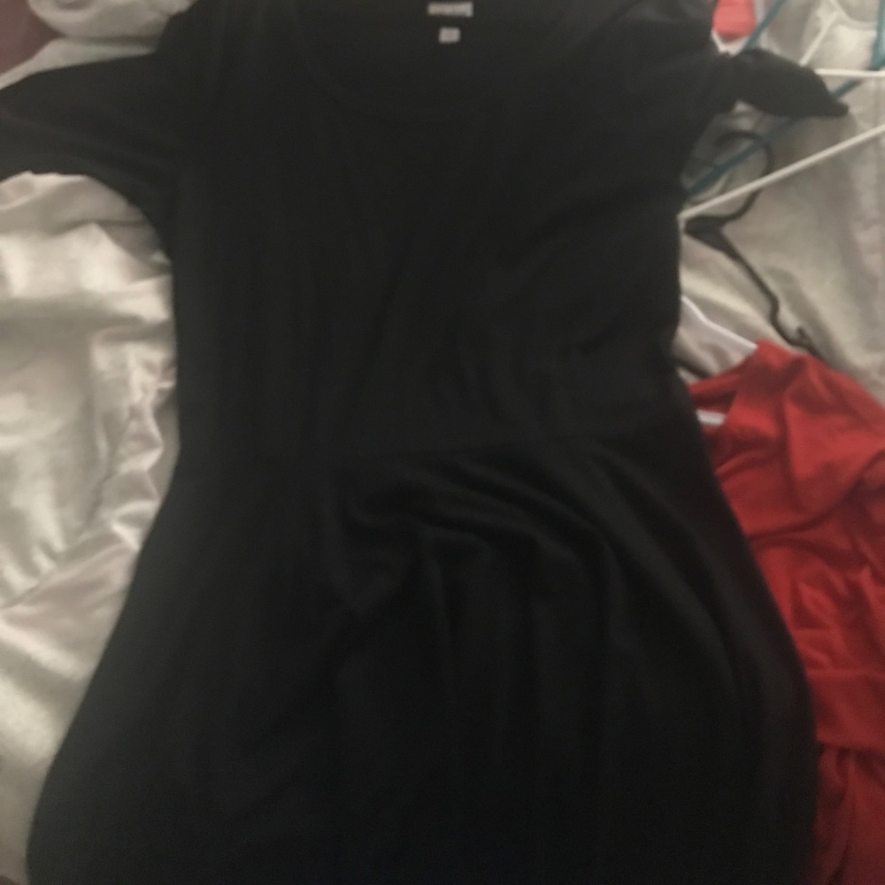 Solid black Nicole lularoe