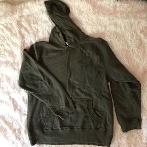 Horse print hoodie