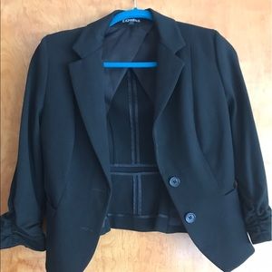 Express cropped blazer size 4 Express cropped blazer size 4