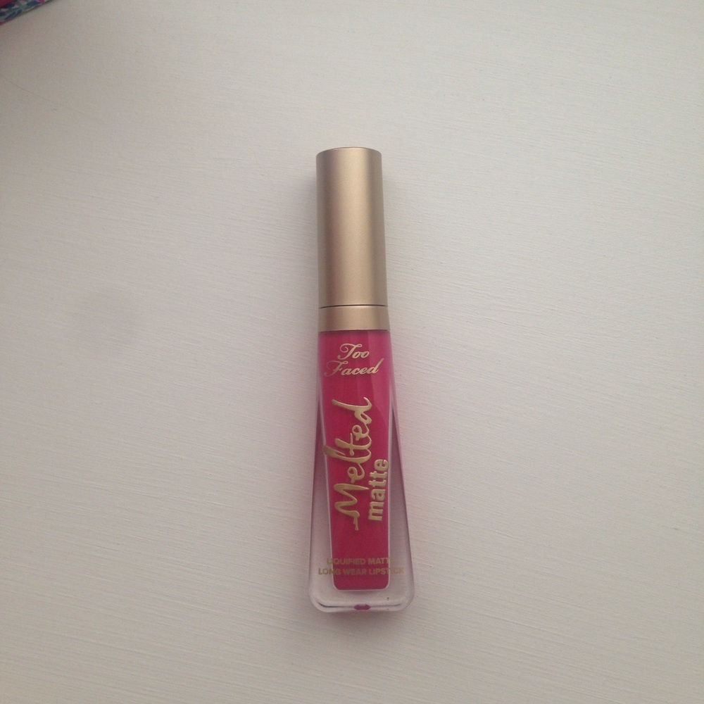Brand new melted lipstick by too faced!