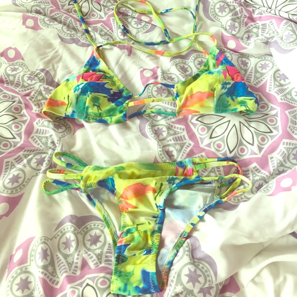 Color Block Bikini