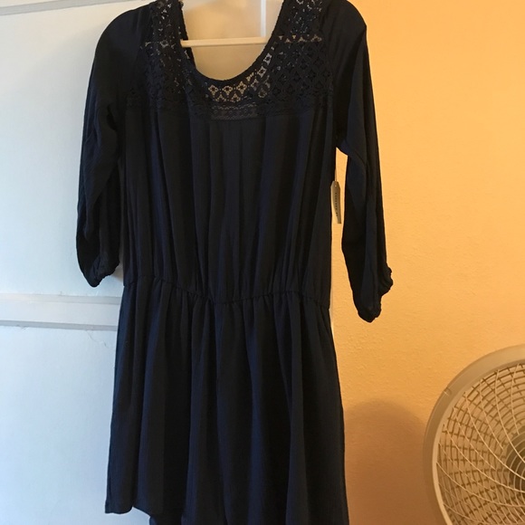FOREVER 21 navy romper - Picture 1 of 3