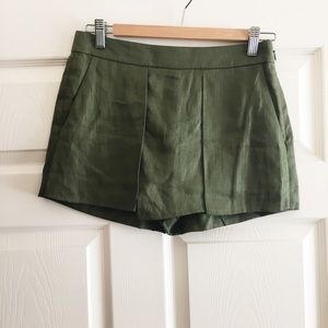 J. Crew linen skort
