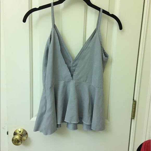 Fun peplum tank top - Picture 2 of 3