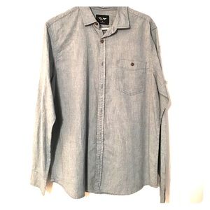 Men's Cedar Wood State Large Button Down Shirt