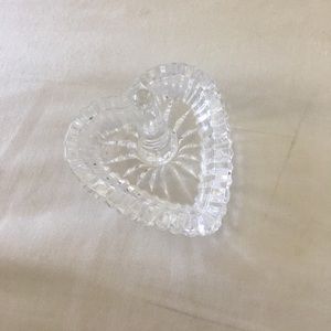 Waterford heart shaped ring holder