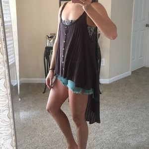 Free People High Low Tank