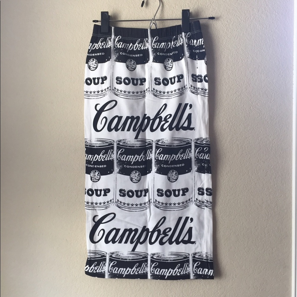 Retro Campbell Long Skirt Size Small