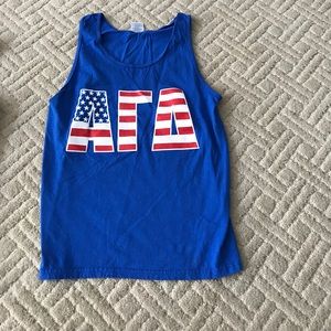 Alpha Gamma Delta Tank Top