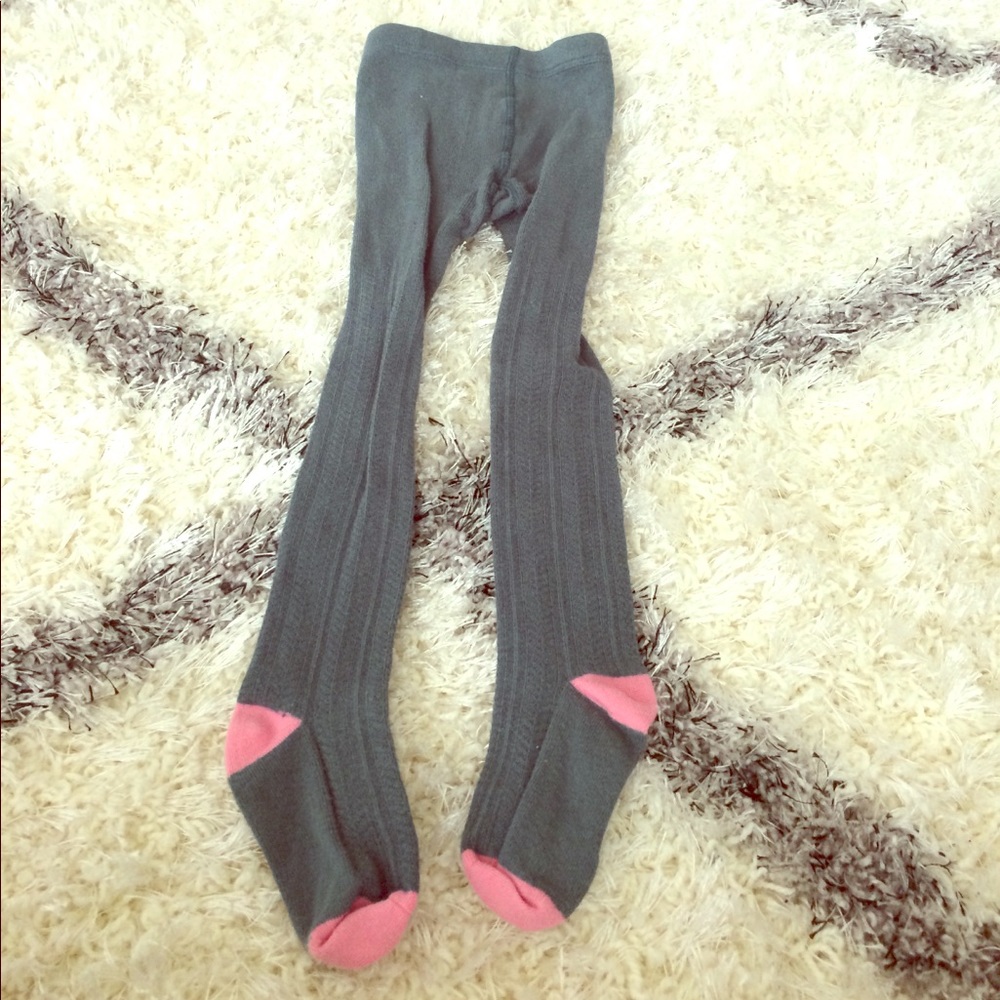 NWOT mini Boden green tights 4-5y