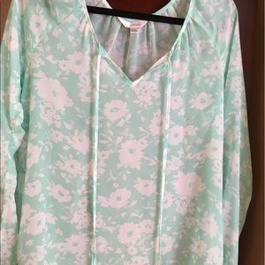 Charming Charlie sheer top