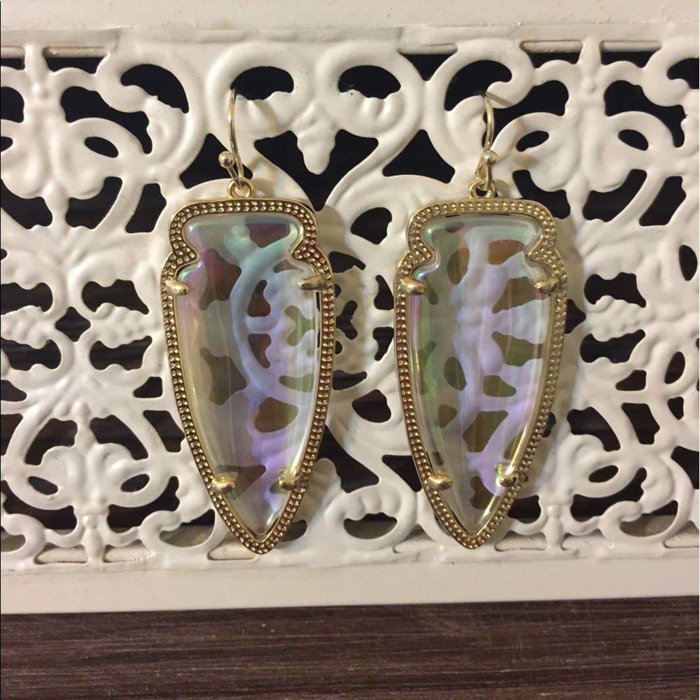 Kendra Scott Clear Irri Skylars