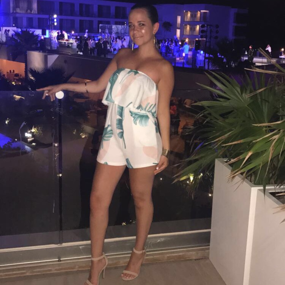 Flower romper