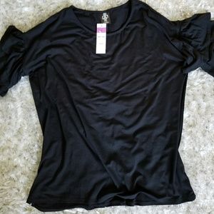 Agnes & Dora Frill Sleeve Top