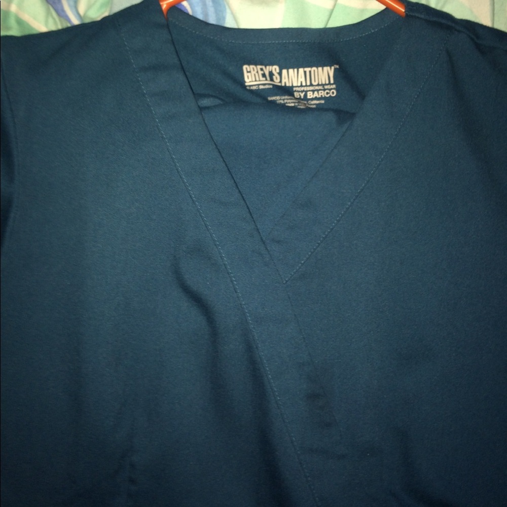 Greys anatomy dark green blue scrubs💕✨
