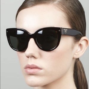 Prada Tortoise Cat Eye Sunglasses