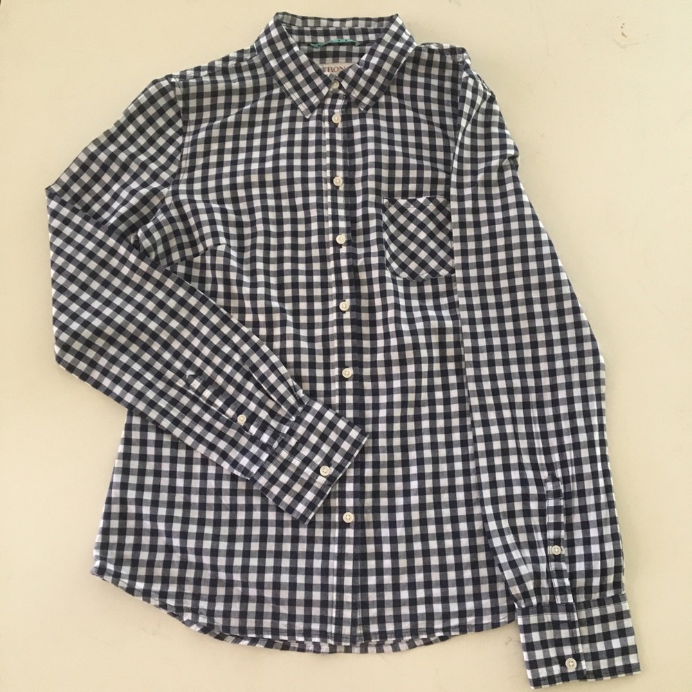 Gingham Button Down Shirt
