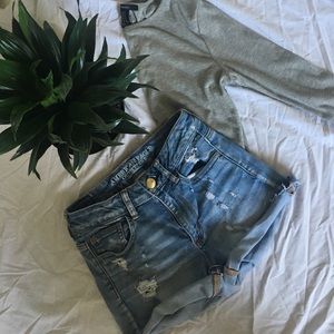 American Eagle super stretch shorts