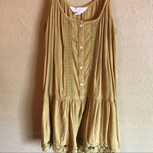 Yellow Tunic Shirt ✨