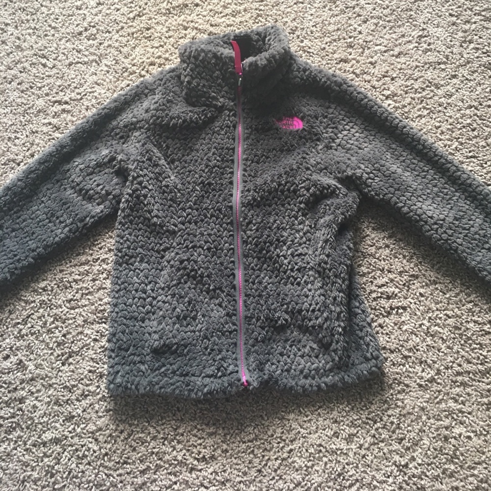 Gray kids North face☀️