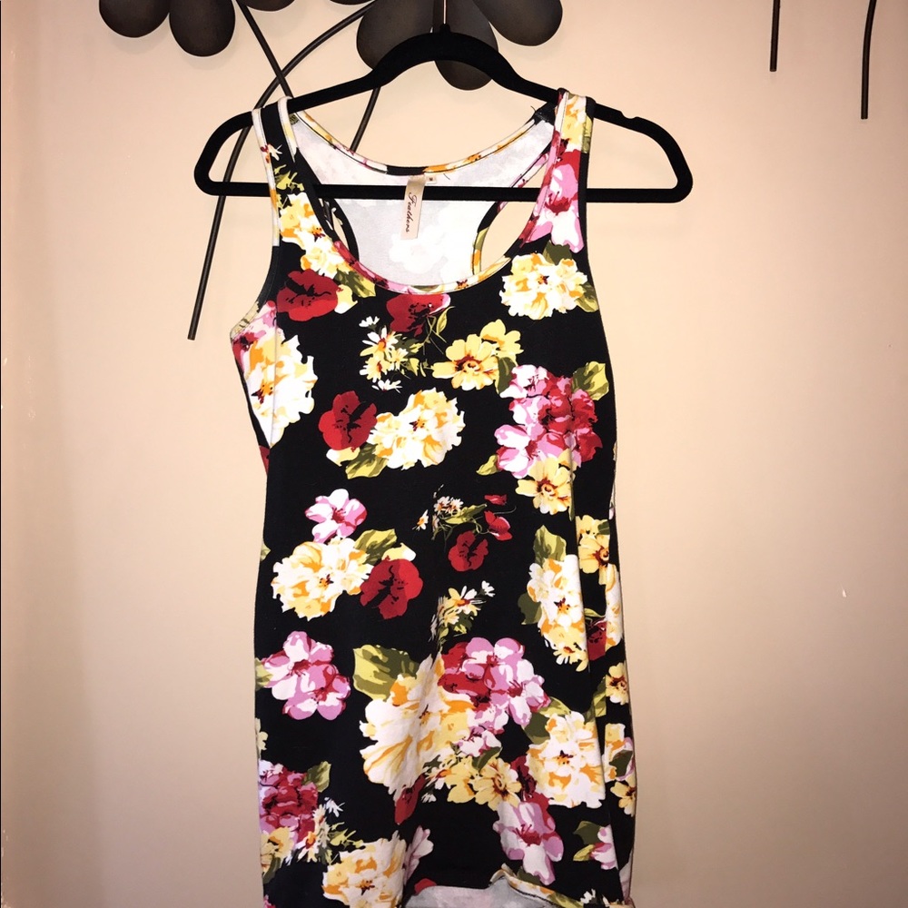 Floral Mini cover up
