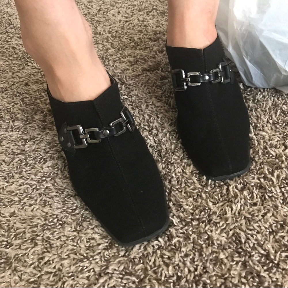 Black heels