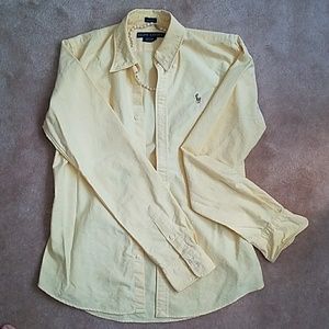 Ralph Lauren Women's Slim Fit Button-down