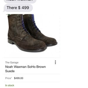 Designer boots brand new