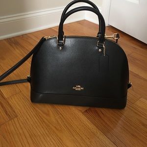 Coach black purse
