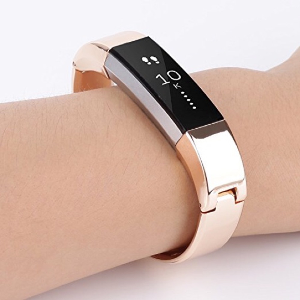 Rose Gold Accessory Bracelet Band for Fitbit Alta