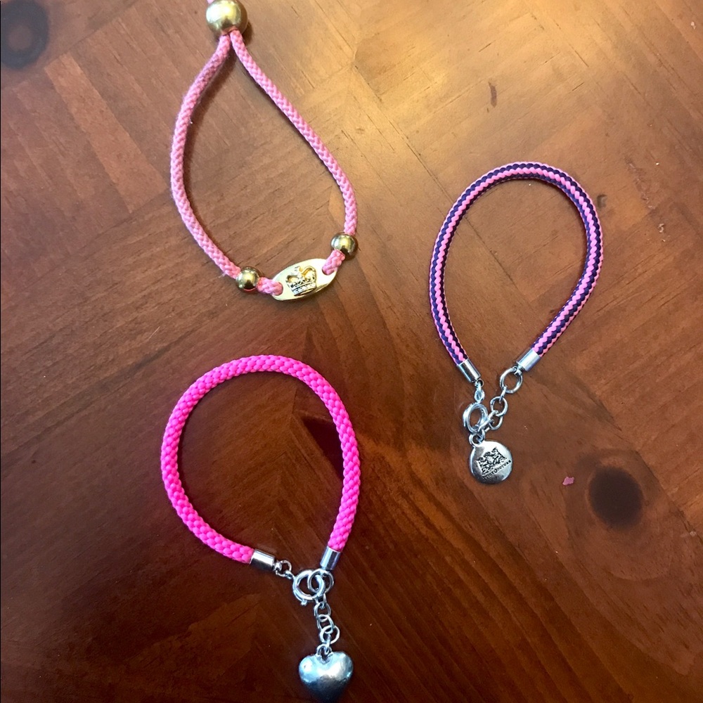 Juicy couture bracelets