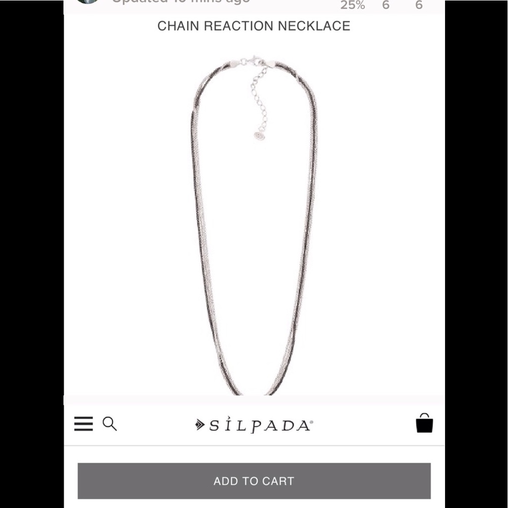 Chain Reaction Necklace .925