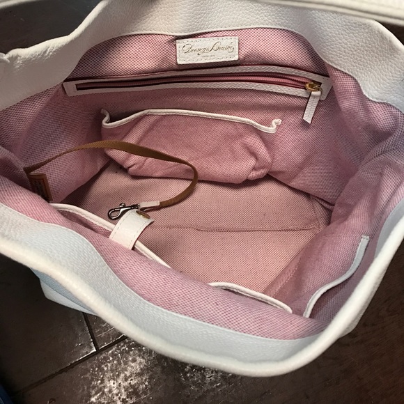 Dooney & Bourne Florentine Logo Lock Shoulder Bag - Picture 4 of 8