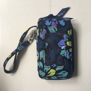 Vera Bradley All In One Wristlet (Indigo Pop)