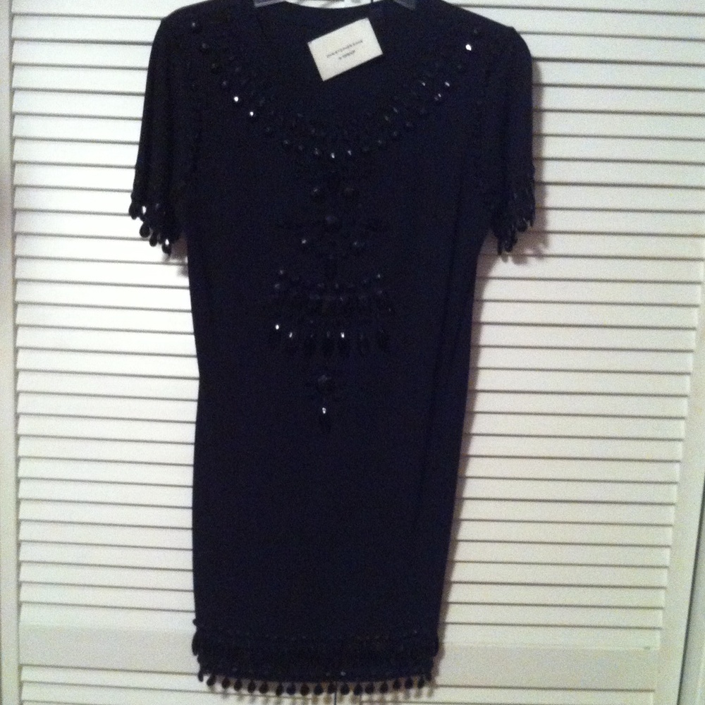 Topshop Christopher Kane Embellished Tshirt dress