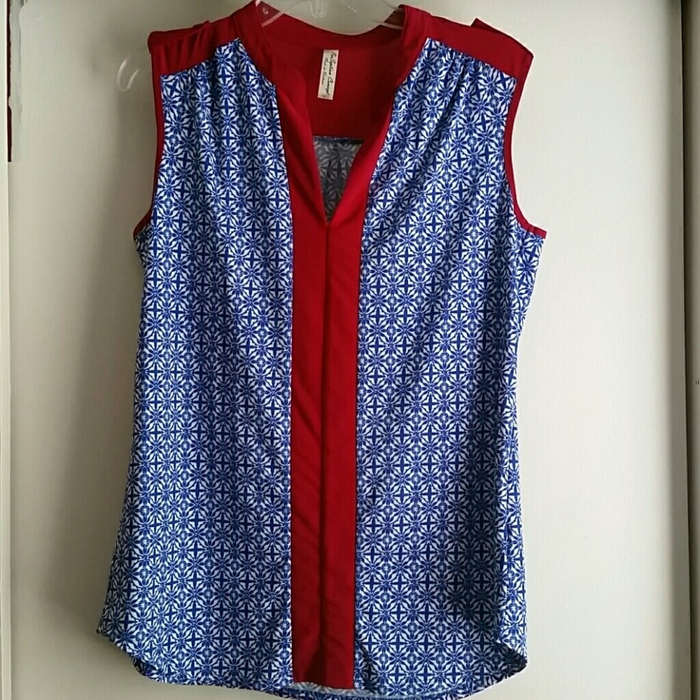 Blouse tank top