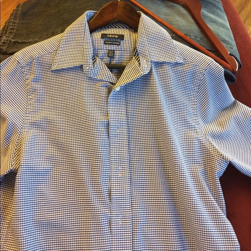 Izod button shirt - Like New! Size 15.5 34/35