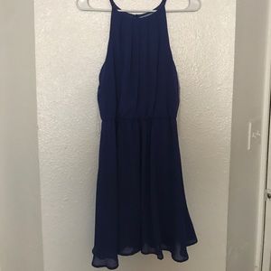 Royal blue dress!