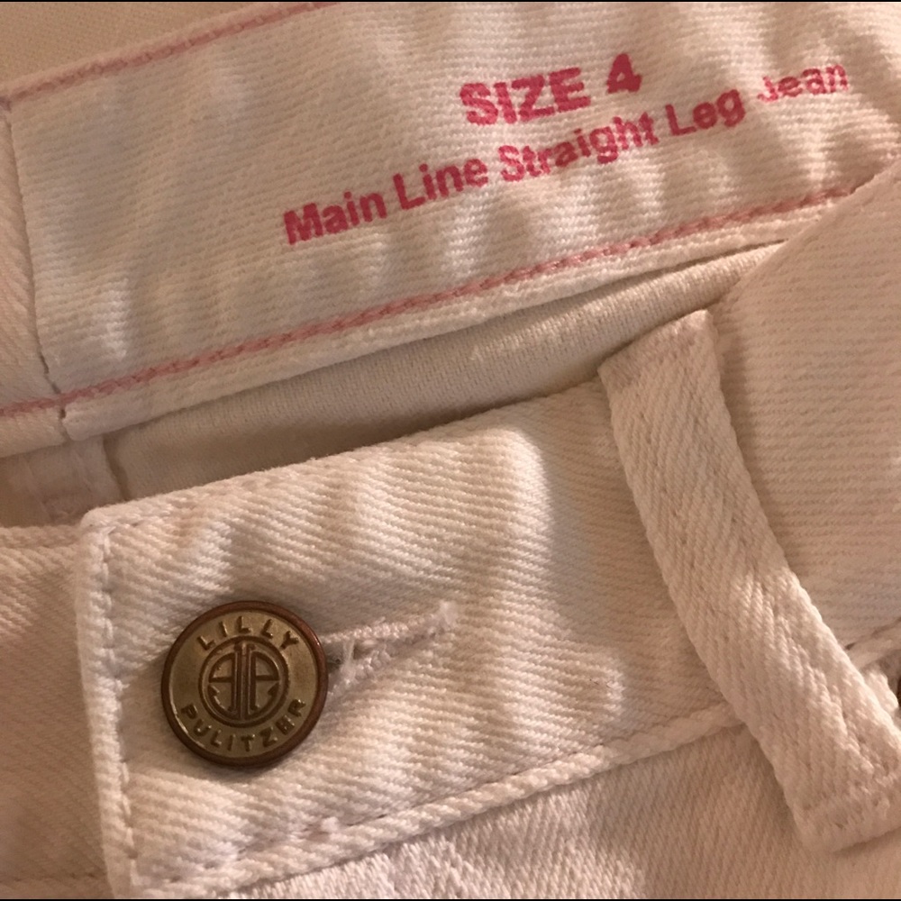 Lilly Pulitzer straight Leg Jean