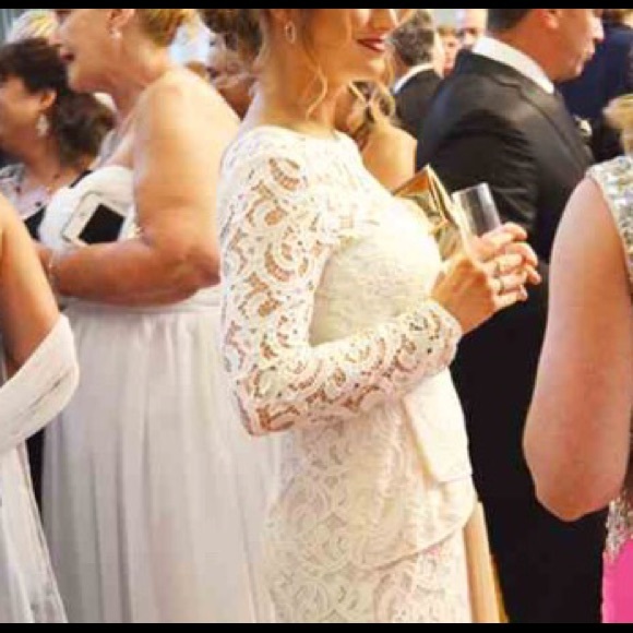 BCBG Max Azria Formal Lace Gown - Picture 5 of 6