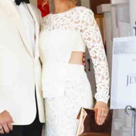 BCBG Max Azria Formal Lace Gown - Picture 6 of 6