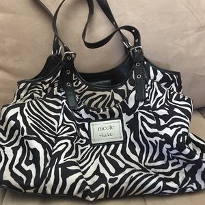 Nicole zebra purse!