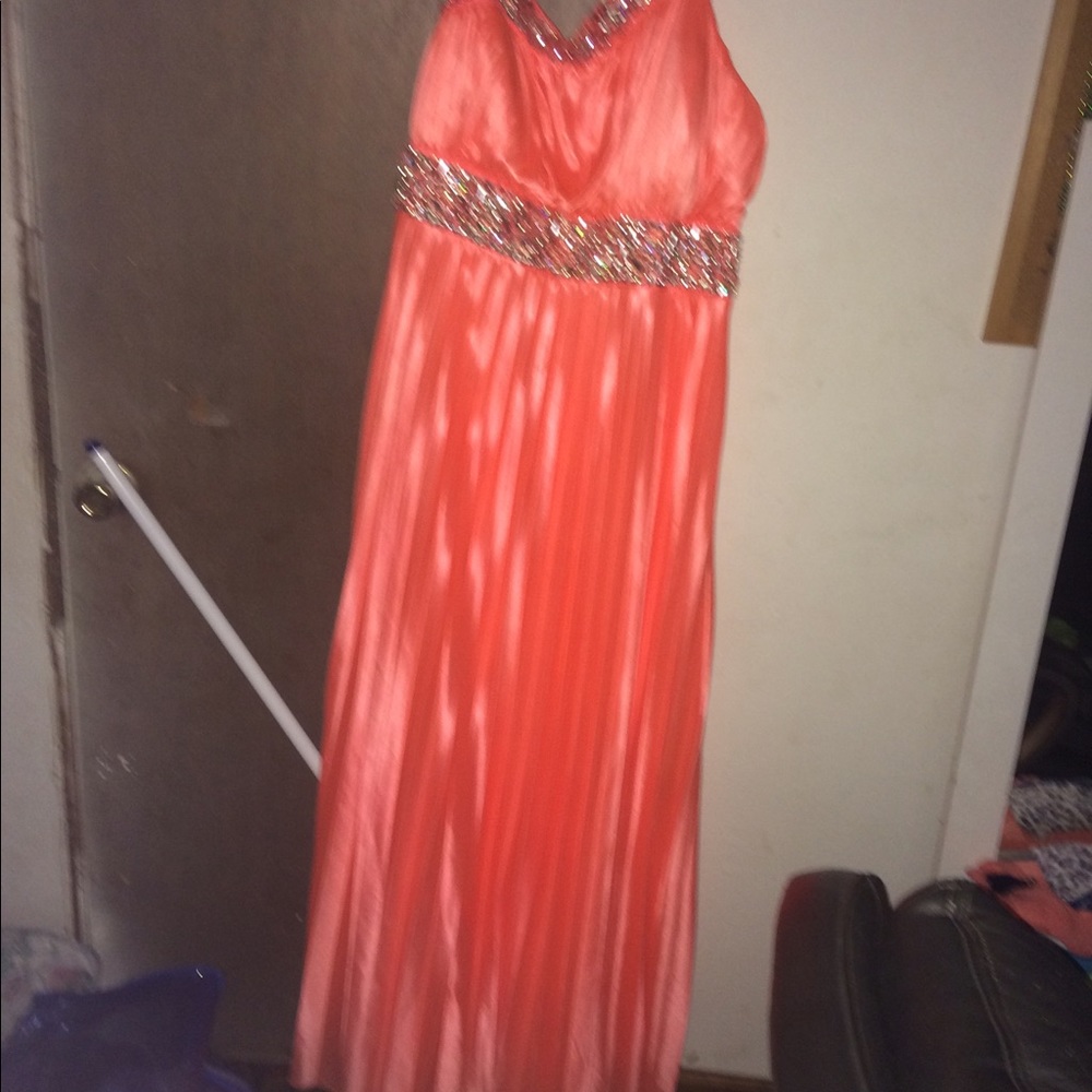 My Michelle salmon dress
