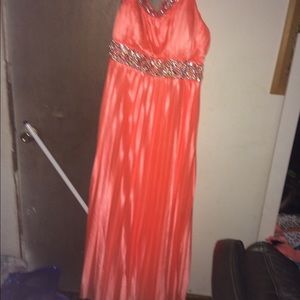 My Michelle salmon dress